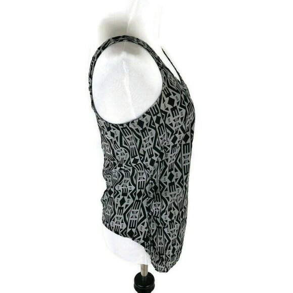 Urban Outfitters M Medium Camisole Top Silence and Noise Hi-Low Cut 100% Silk - Picture 3 of 9